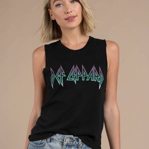 Daydreamer Def Leppard Muscle Tee Hemp 